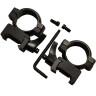 Кронштейны LEUPOLD QRW2 на WEAWER,30 мм высокие, сталь, черные, матовые 174078